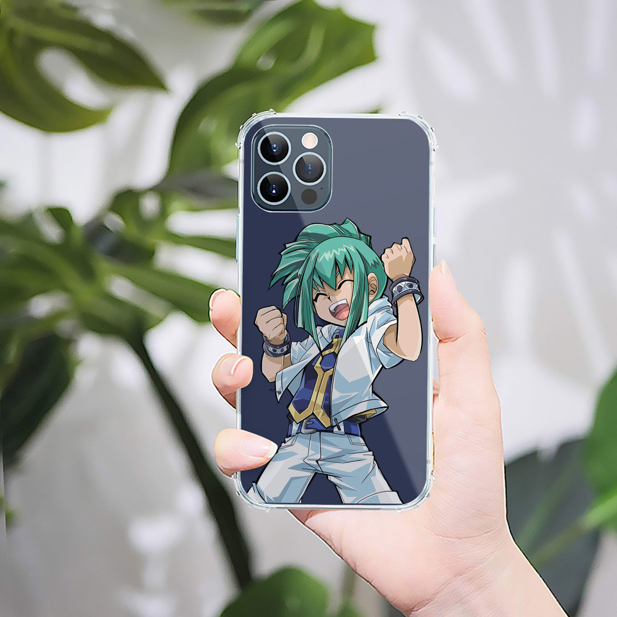 （画像用） 遊☆戯☆王 Yu-Gi-Oh! 【iPhone 12シリーズ対応】透明スマホケース（クリアソフトケース）
